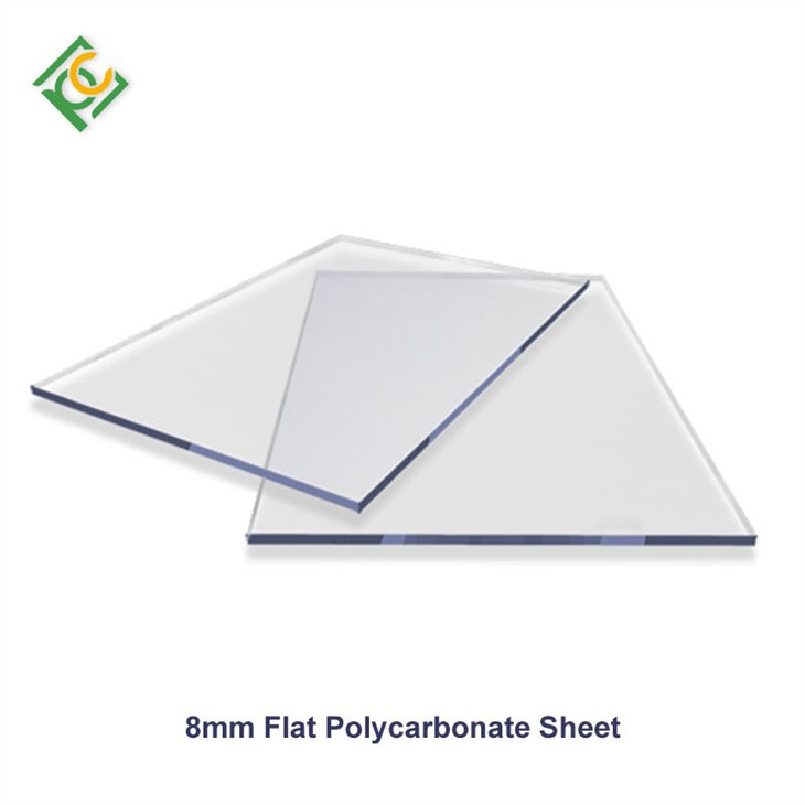 8 mm platt polykarbonatark