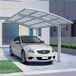 Klassisk polykarbonat carport