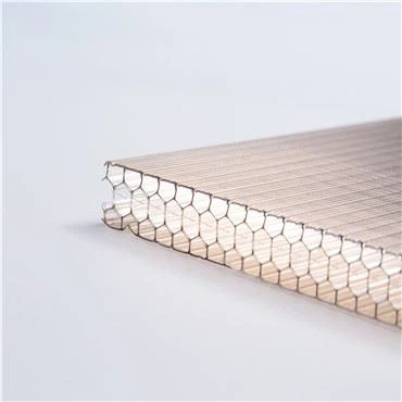 Hög belastning ny honeycomb polykarbonat ark
