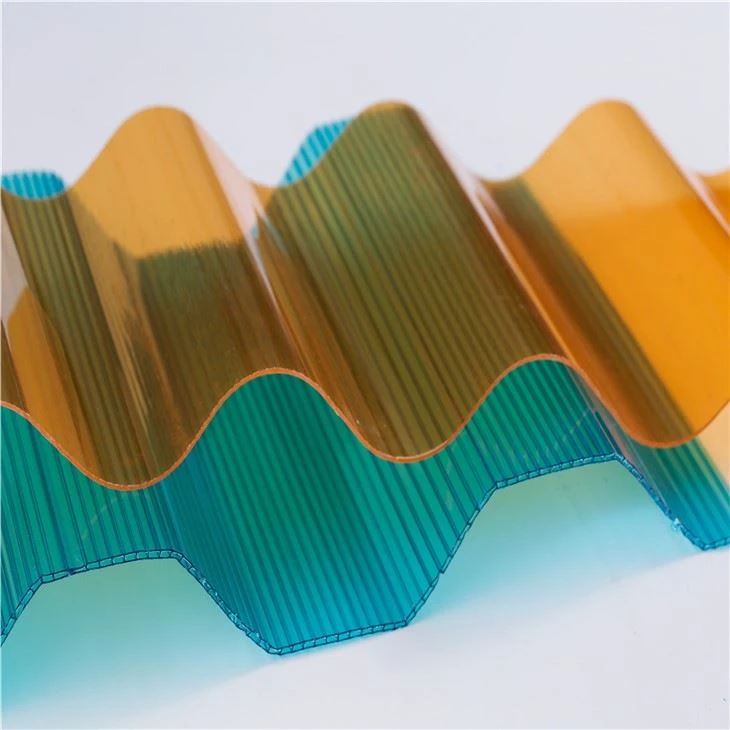 Rib Type Wave Polycarbonate Plastic Panel