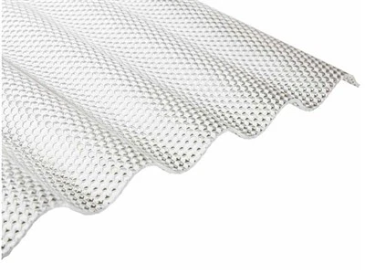 Texturerad takplåt av polukarbonat
